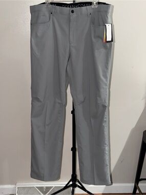 NWT Ocean+Coast Men's Gray Performance Pants - 38x32 (185)